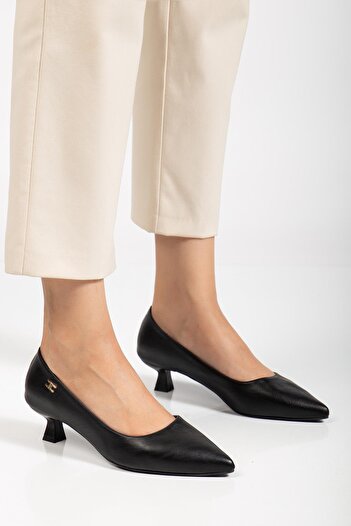 SUİNS SHOES Suins Molina Model Women's Mini Heeled Stiletto Shoes