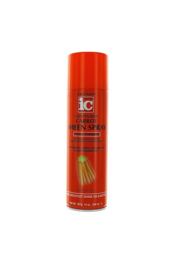 Fantasia IC Spray for Hair Shine with Carrot Extract, Triple Resistance, 397g,
