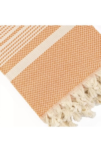 ASPA 100% Cotton Straw Weave Peshtemal 100X180 cm Beach, Bath, Hammam, Sports and Travel Towel