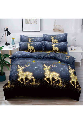 JOJO Bed linen for 2 people with elastic 180x200, ZUBI, Holiday Magic, Finet, 6 pieces