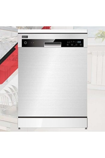 GENERAL GOLD Dishwasher 14-Place/3 Racks - Stainless Steel - GGDW1406S