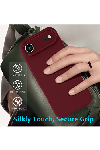 Wtech Apple iPhone Air 5G 2025 Soft Liquid Silicone Case Cover