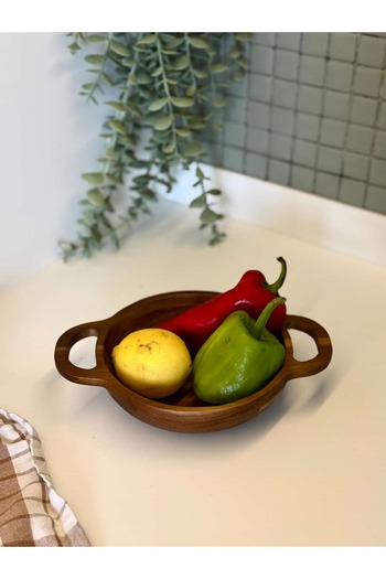 BUCOLIC Acacia Sahan Presentation Bowl Medium