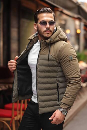 KOCCI New season waterproof and cold proof hooded winter men's jacket coat