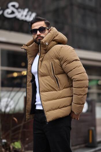 KOCCI New Season Water and Cold Proof Hooded Winter Men's Jacket Coat