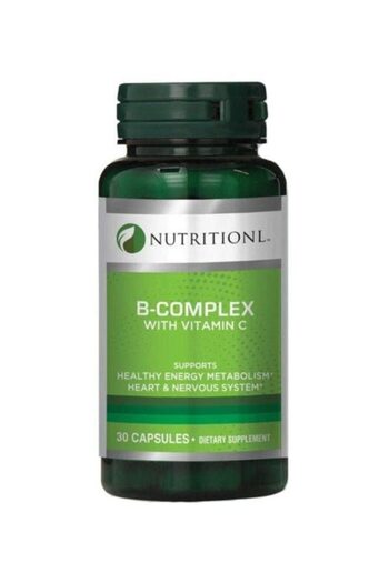 NUTRITIONL B-Complex With Vitamin C Caps 30's