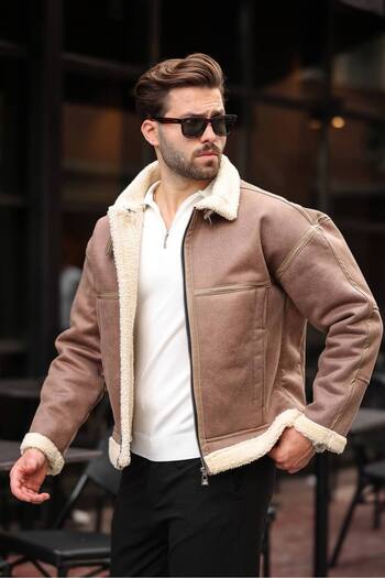 KOCCI New Season Water and Cold Resistant Fur Collar Oversize Winter Men's Jacket Coat