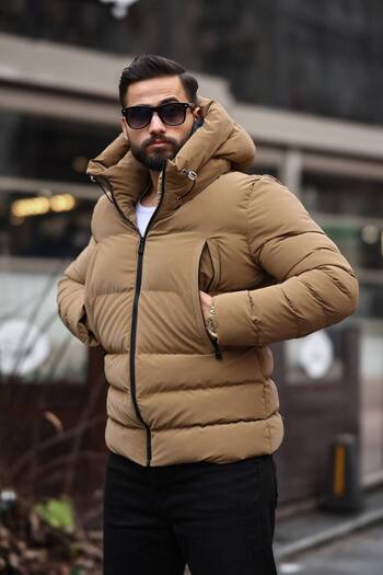 KOCCI New Season Water and Cold Proof Hooded Winter Men's Jacket Coat
