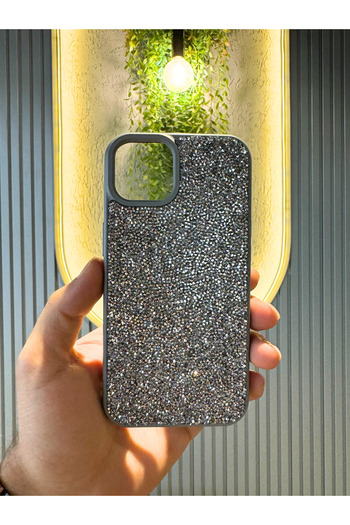 Dublin Sparkling Non-Slip Stone Case Compatible with iPhone 13 and 14