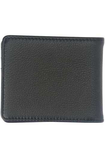 Volcom Single Stone Leather Black Wallet