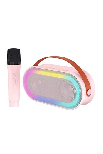 SeLeSe Karaoke Speaker - Bluetooth, Voice Effects, 1 wireless microphone, 4 voice effects, MicroSD card, USB, MP3