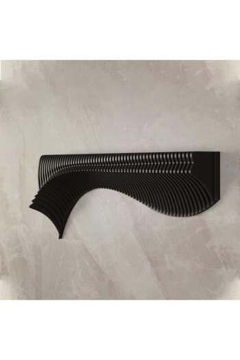 SND 3D Wooden Wall Shelf