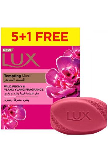 LUX Lux Soap Bar 120g Free 5+1 Magical Musk