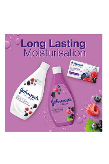 Johnson Johnson's Body Wash 250ml Vita-Rich Berry