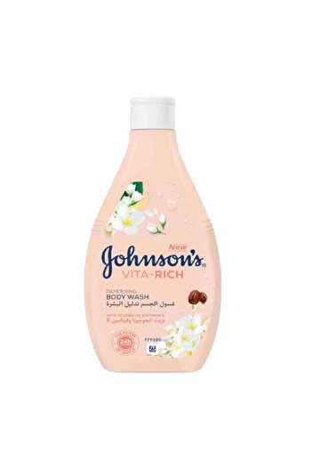 Johnson Johnson's Body Wash 250ml Vita-Rich with Jojoba Oil and Vitamin E