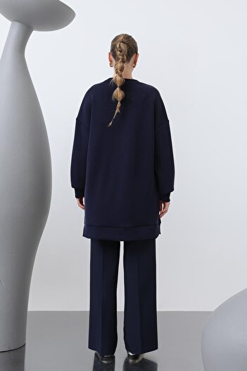 Puane Tunic with Embroidered Front and Garnish Detail 10627