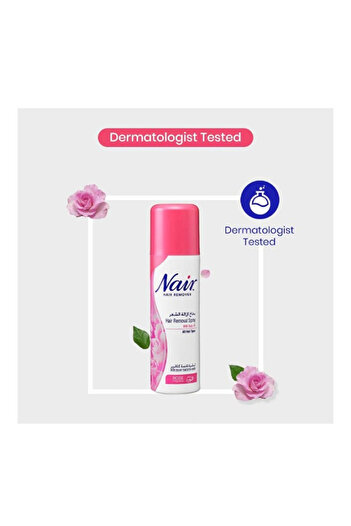 Nair Nair Hair Removal Spray 200ml with Rose Scent