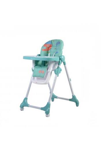 NOVOKIDS Premium High Chair for Kids Kimchi Baby, 6 Height Levels, Foldable, Sleeping Position, Stor