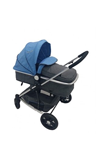 Baby Care Cărucior 3 în 1 Baby Care™ PRO YK cu cadru din aluminiu, pătuț convertibil, scaun auto, reglabil