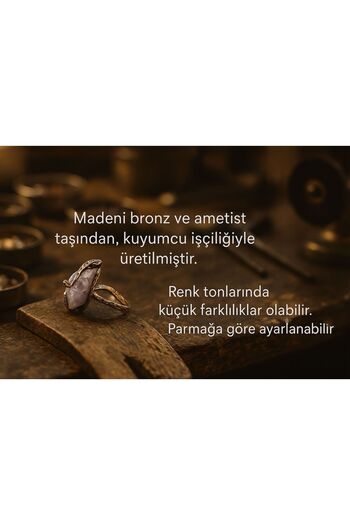 Zeyn Ametist Yüzük