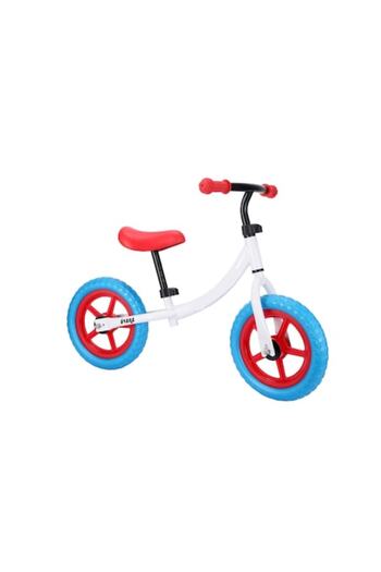 NOVOKIDS Splend'Or Balance Bike 121, 12" Wheels, Ages 1-5, Adjustable Seat and Handlebar, White