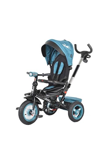 NOVOKIDS Tricycle with detachable canopy NOVOKIDS™ Jockey Trike, Turquoise