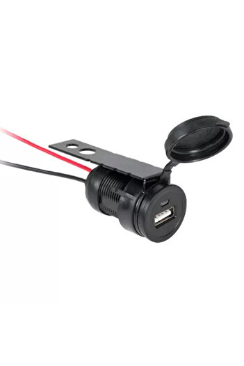 M Life Car socket with USB socket 1A 12/24V M-Life