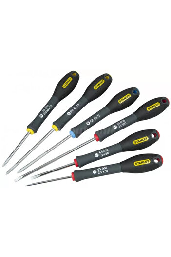Stanley Set of 6 FatMax precision screwdrivers 0-65-492
