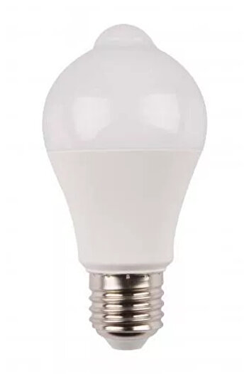 Well LED bulb with PIR motion sensor A60 10W 810lm cold light 6400K