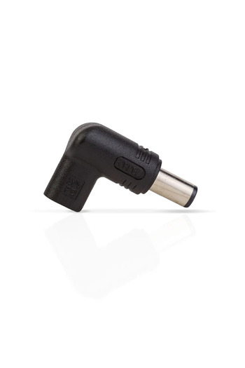 DELIGHT Cap adaptor DELL 20V USB-C mama - DC 7.4x5.0 mm 90grade 55063B