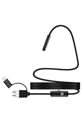 Rebel Endoscope inspection camera 1280x720p IP67 USB/Micro USB/USB type C android/windows RB-1141