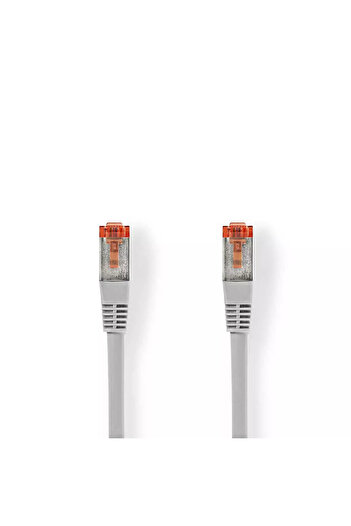 Nedis FTP cable CAT6 patch cord 2m gray RJ45-RJ45