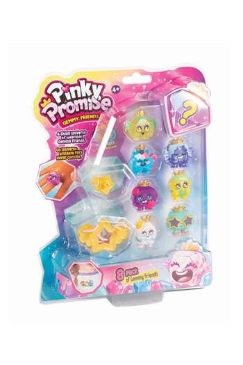 Generic Pinky Promise Gemmy Friends Blister 8Pack