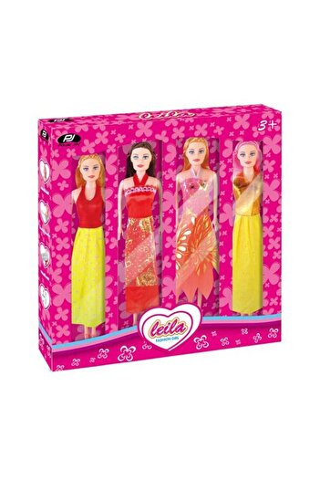 Generic Powerjoy Leila Fashion Doll 4 in 1 Assorted