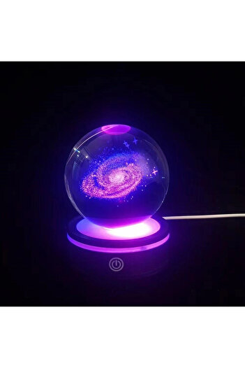 soonaksesuar Rotating Planet Glass Globe