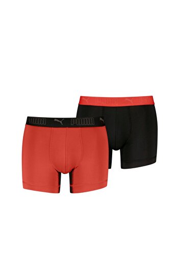 Puma Αθλητικά ανδρικά εσώρουχα μπόξερ από μικροΐνες (συσκευασία 2 τεμαχίων)