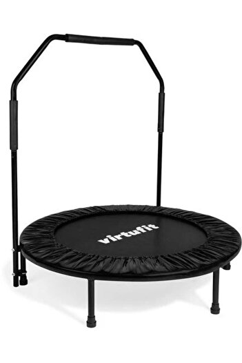 VirtuFit Foldable Fitness Trampoline with Handle - Black - 100 cm