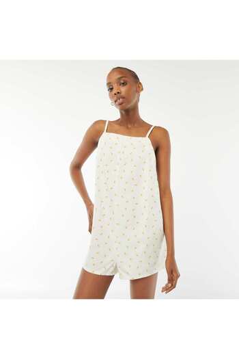 KIABI Backless playsuit WHITE