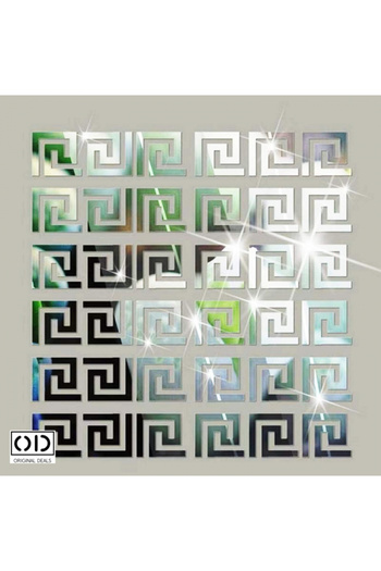 ORIGINAL DEALS Self-Adhesive Mirror for Interior Design, Versace Model, Premium Acrylic PVC