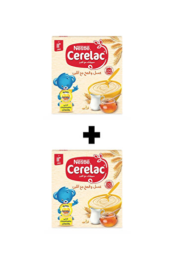 Cerelac Nestle Cerelac Wheat & Honey 125g 2 pieces