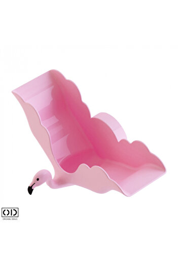 ORIGINAL DEALS Adhesive 2-in-1 Soap Holder with Hook, Flamingo Bird, Pink