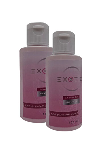 Exotic Exotic shower gel, alcohol and perfume free, 2 pieces