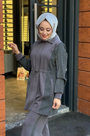 FUAT GÜRSEN Fuat Gürşen Trouser Suit 25K-4623 Anthracite