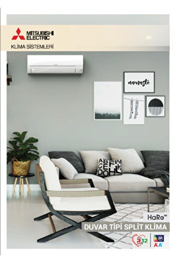 Mitsubishi M.ELECTRİC MXZ-2HA40VF + HARE MODEL 9.000 BTU VE 12.000 BTU MULTİ İÇ ÜNİTE (MULTİ SİSTEM 2+1)