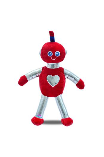BALCI HEDİYELİK Plush Toy Robot Man Sleeping and Playing Companion 35 cm