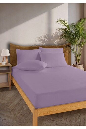 Evim Siena Ranforce 100% Cotton Fitted Sheet Set
