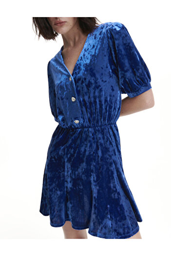 Reserved Rochie mini RESERVED, albastru
