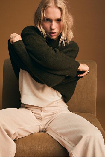 Stradivarius Soft-touch knit sweater