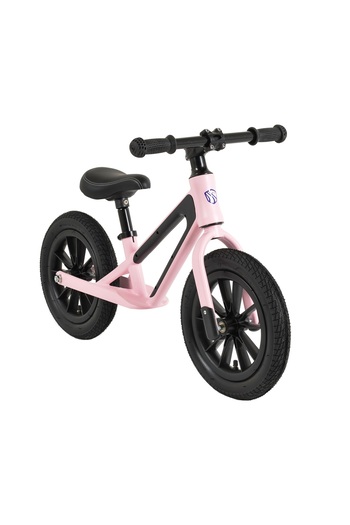 byox Jogger balance bike without pedals, magnesium frame, 12 inch pneumatic tires, 2-5 years, Pink