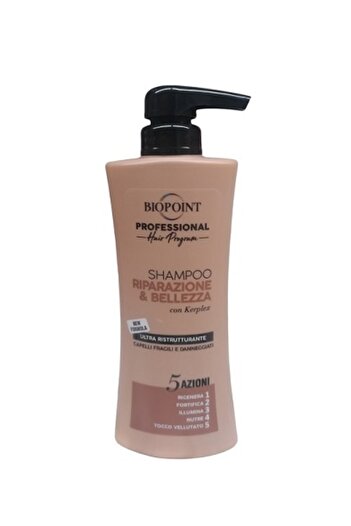 BIOPOINT Professional shampoo for fragile and damaged hair Riparazione e Bellezza 390 ml